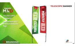 Telescopic Banner / Flags / Teardrops