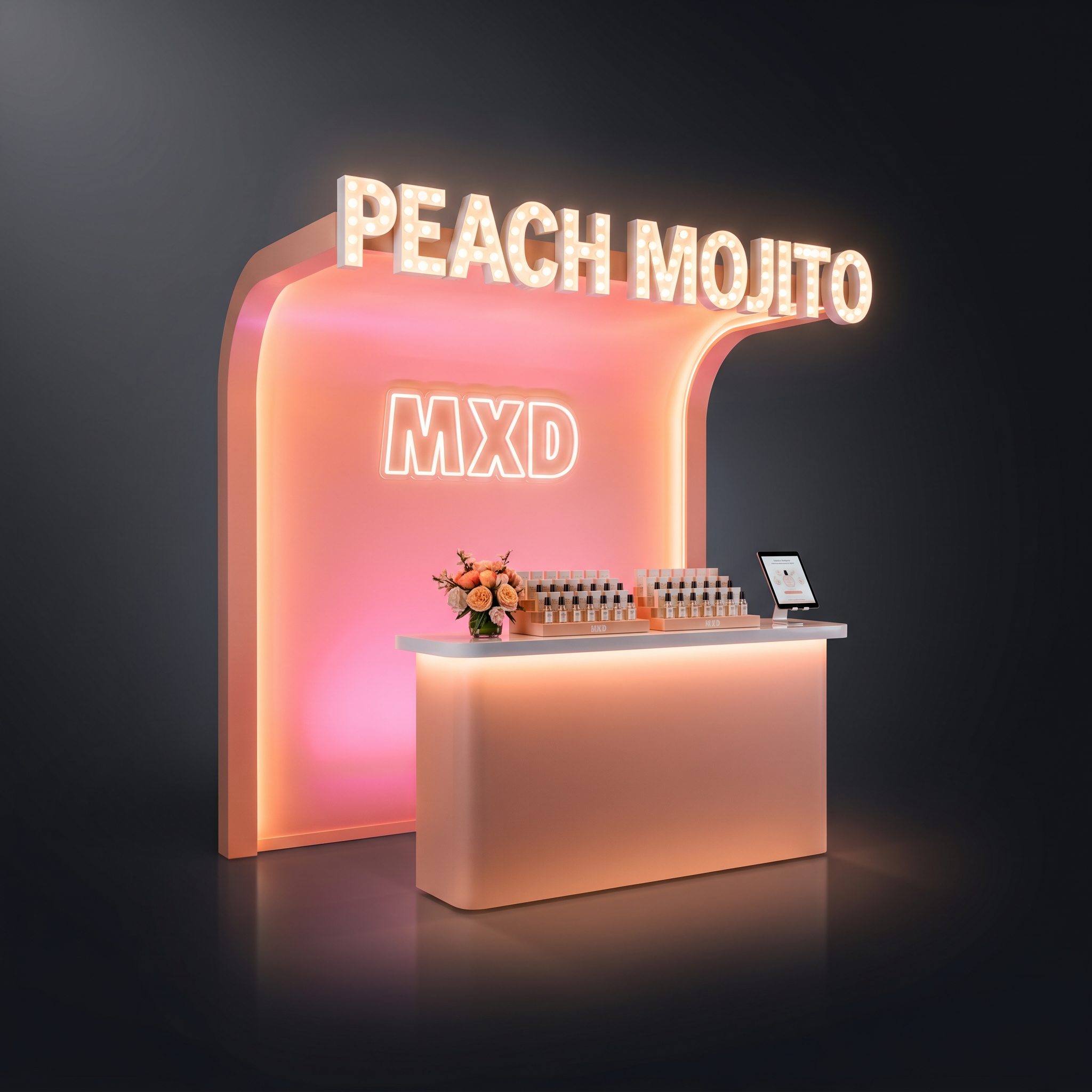 MXD Peach Photo Moment (Ladies @ Festival)
