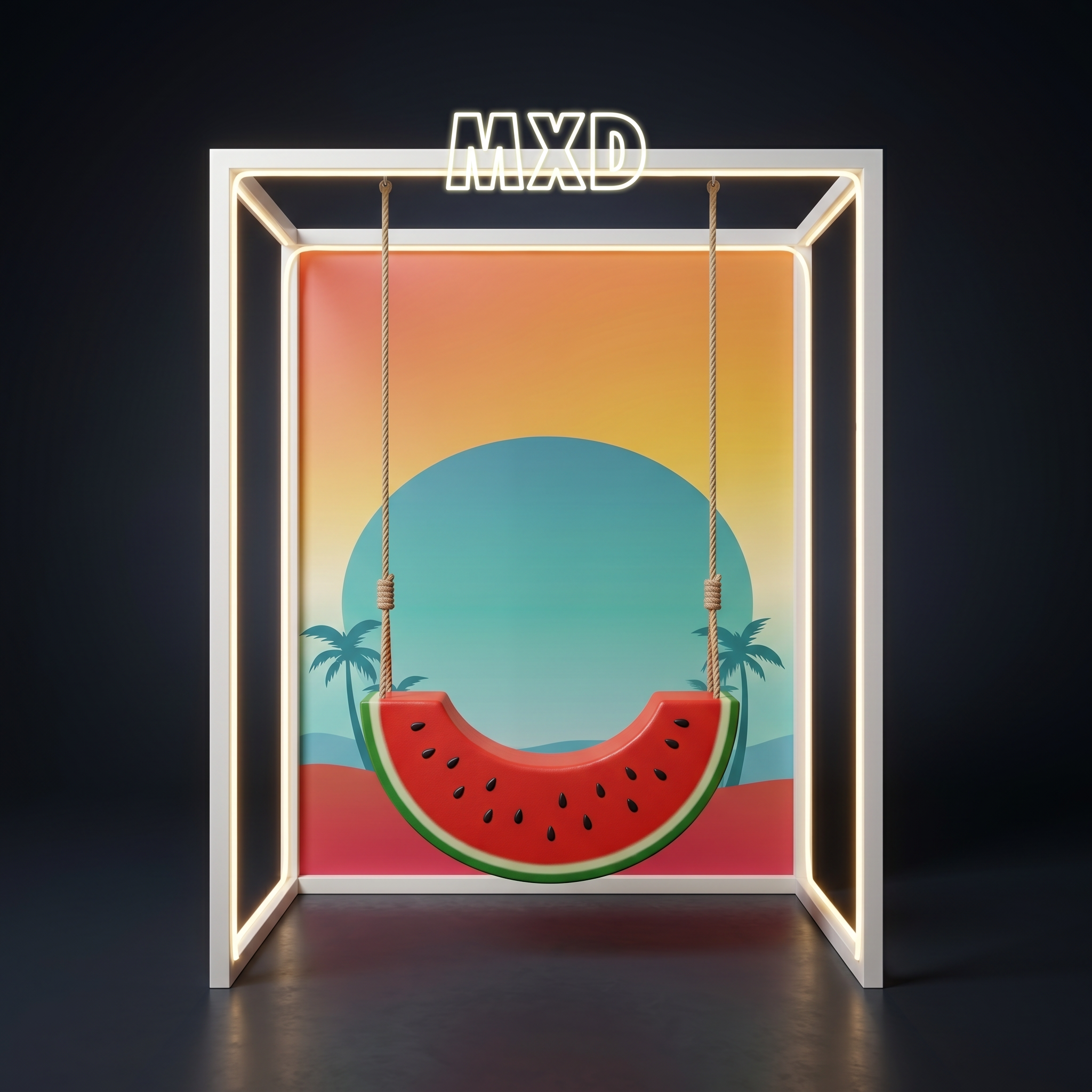 MXD Watermelon Swing (Photo Moment)