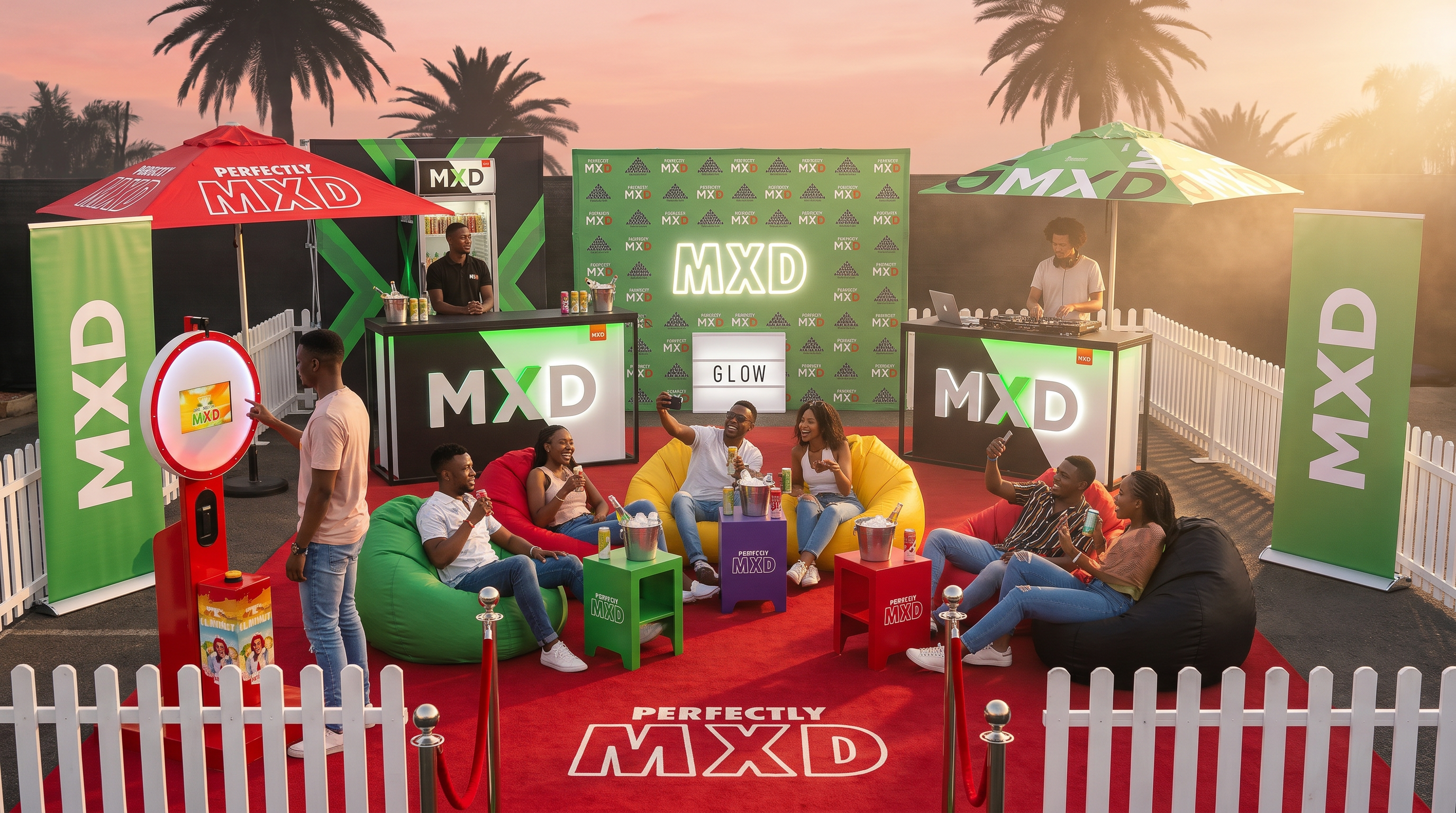 POP-UP activation tier background